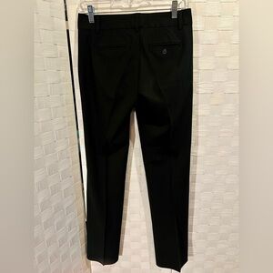 J. Crew Ladies Classic Black Dress Pants in Size 0